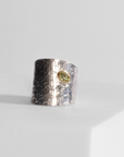 REPTILIA RING · SILVER AND NATURAL STONES
