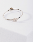 SELF-LOVE RING · SILVER AND DIAMOND