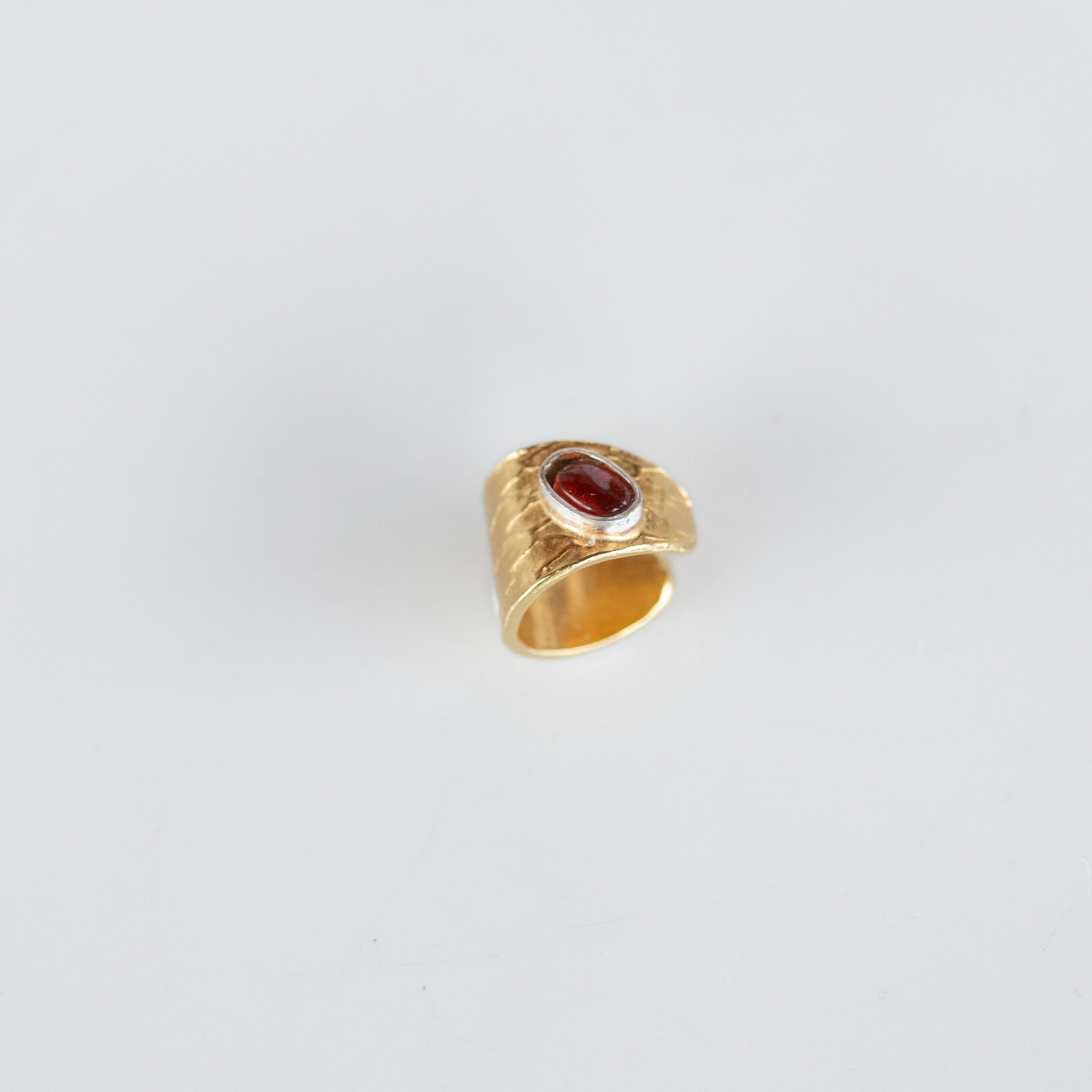 REPTILIA EARRINGS · VERMEIL AND NATURAL STONES