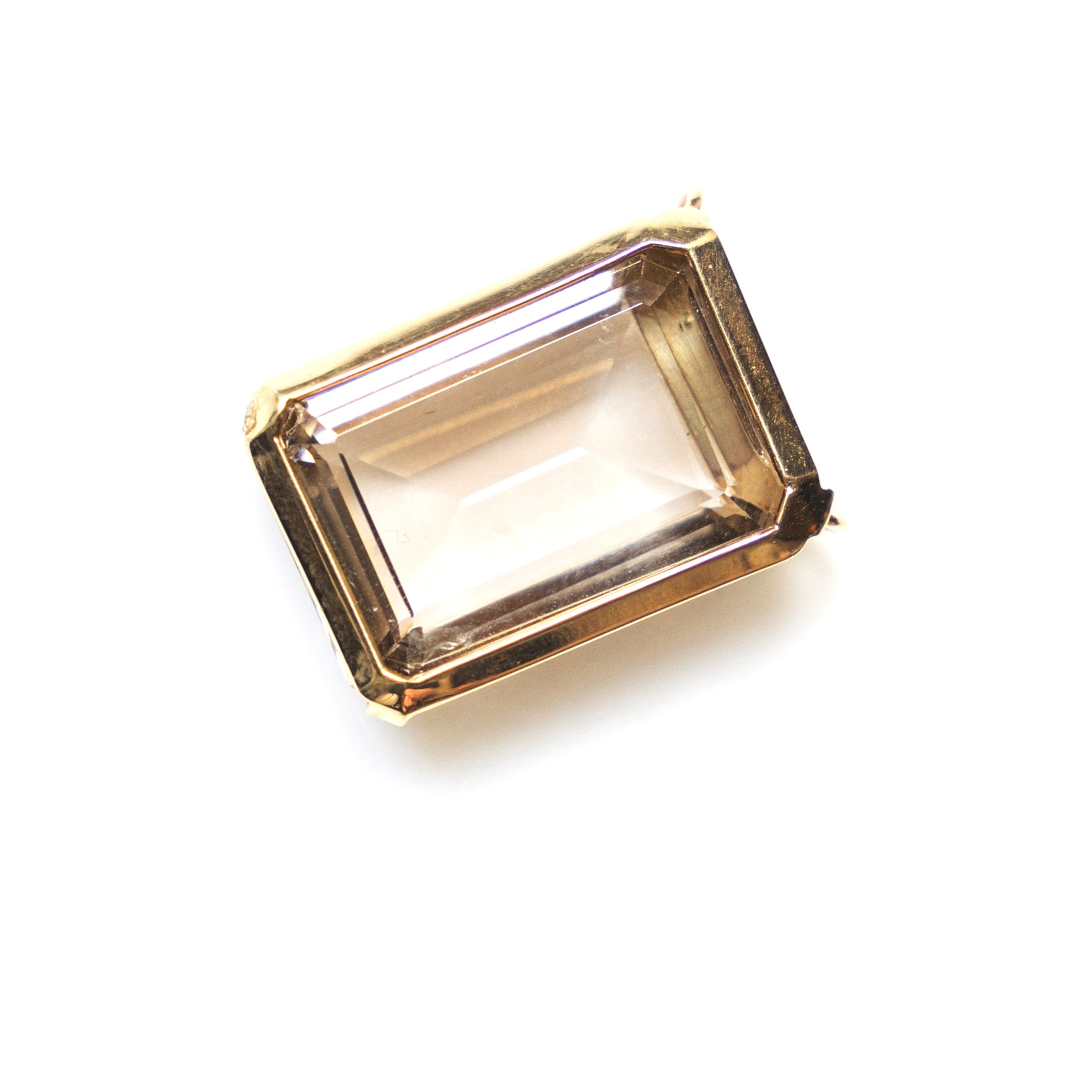 NOVA MEDIUM · PENDANT IN GOLD AND NATURAL GEMSTONE