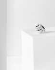 MERGE RING · STERLING SILVER