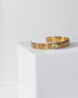 REPTILIA MINI CUFF · VERMEIL AND NATURAL GEMSTONES