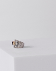 REPTILIA EARCUFF · SILVER AND NATURAL GEMSTONES
