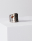 REPTILIA RING · SILVER AND NATURAL STONES