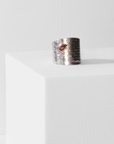 REPTILIA RING · SILVER AND NATURAL STONES