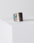 REPTILIA RING · SILVER AND NATURAL STONES