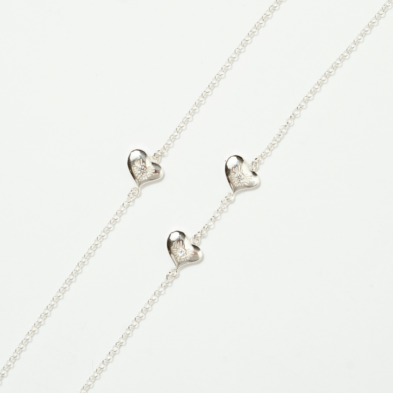 LES AMOURS chain bracelet: Sterling silver