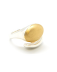 SNAKE RING · SILVER AND GOLD