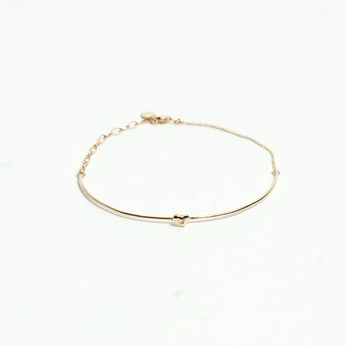 LES AMOURS bangle: Yellow gold