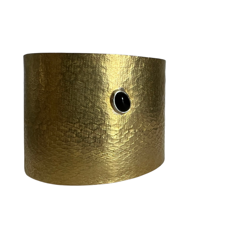 REPTILIA Cuff: Vermeil. Yellow gold and sterling silver