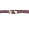 LES AMOURS Color bracelet ♥♥: Recycled sterling silver and natural gemstone