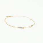 LES AMOURS bangle: Yellow gold