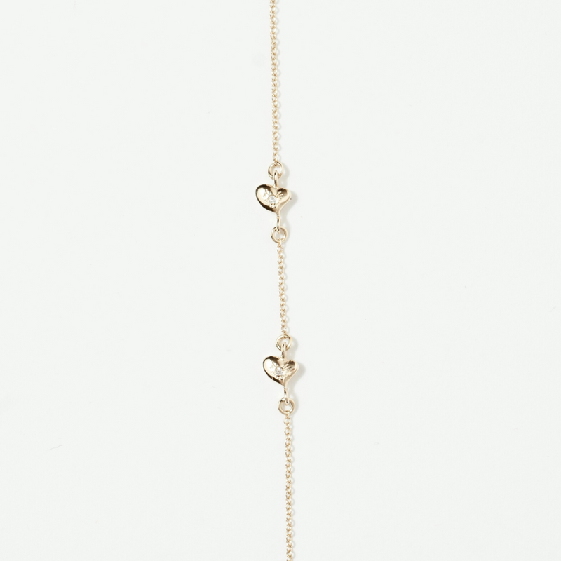 LES AMOURS chain bracelet: Yellow gold