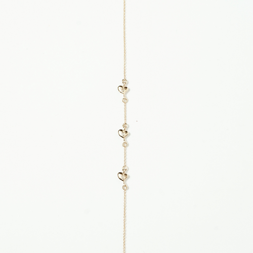 LES AMOURS chain bracelet: Yellow gold