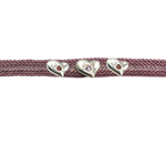 LES AMOURS Color bracelet ♥♥♥: Recycled sterling silver and natural gemstone