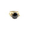 KINETIC Ring Black and Brown series:  Gold and diamonds.