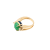 KINETIC Ring Blue and Green series:  Gold and diamonds.