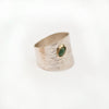 REPTILIA Ring: sterling silver and 18k gold