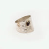 REPTILIA Ring: sterling silver and 18k gold